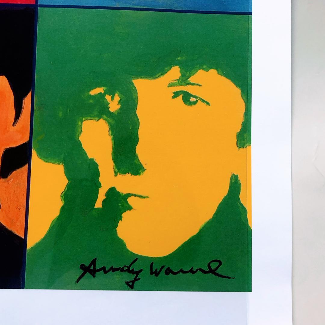 #4000 美品 アンディ ウォーホル リトグラフ ビートルズ 300枚 限定