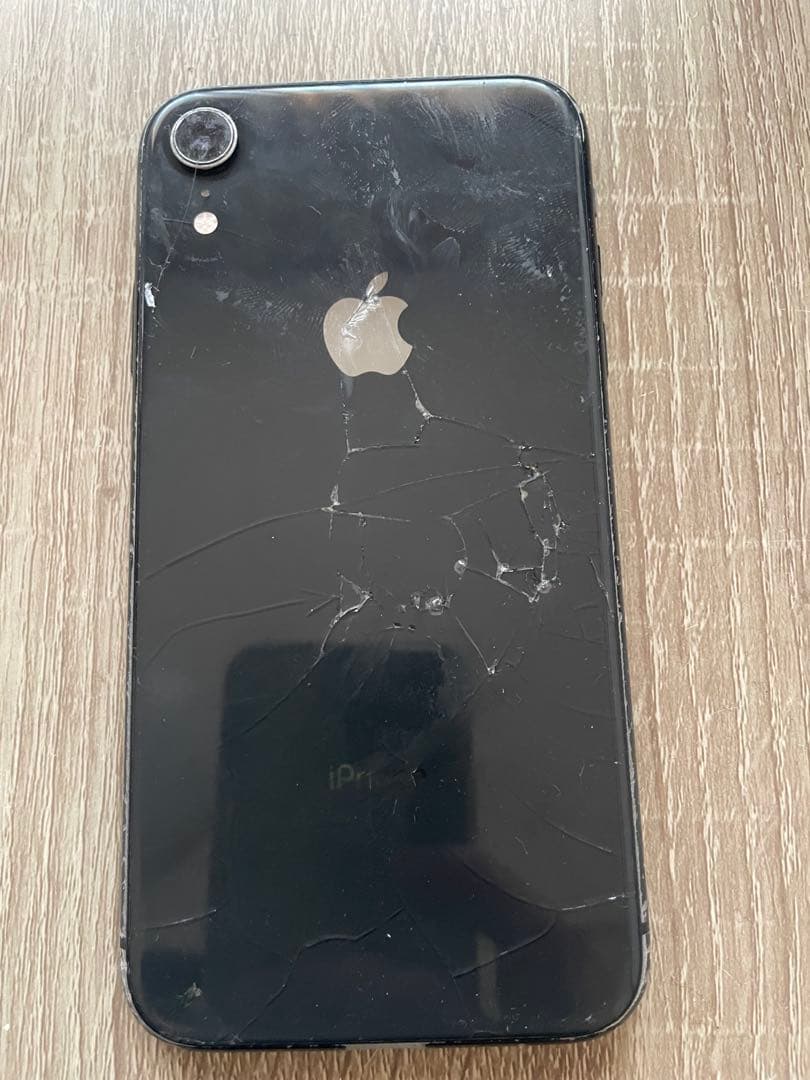 Apple iPhone XR ブラック ジャンク品