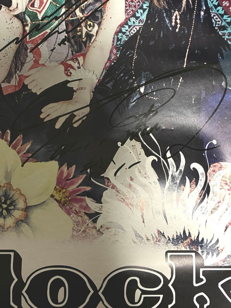 SHINee「Sherlock」直筆サイン入りポスター