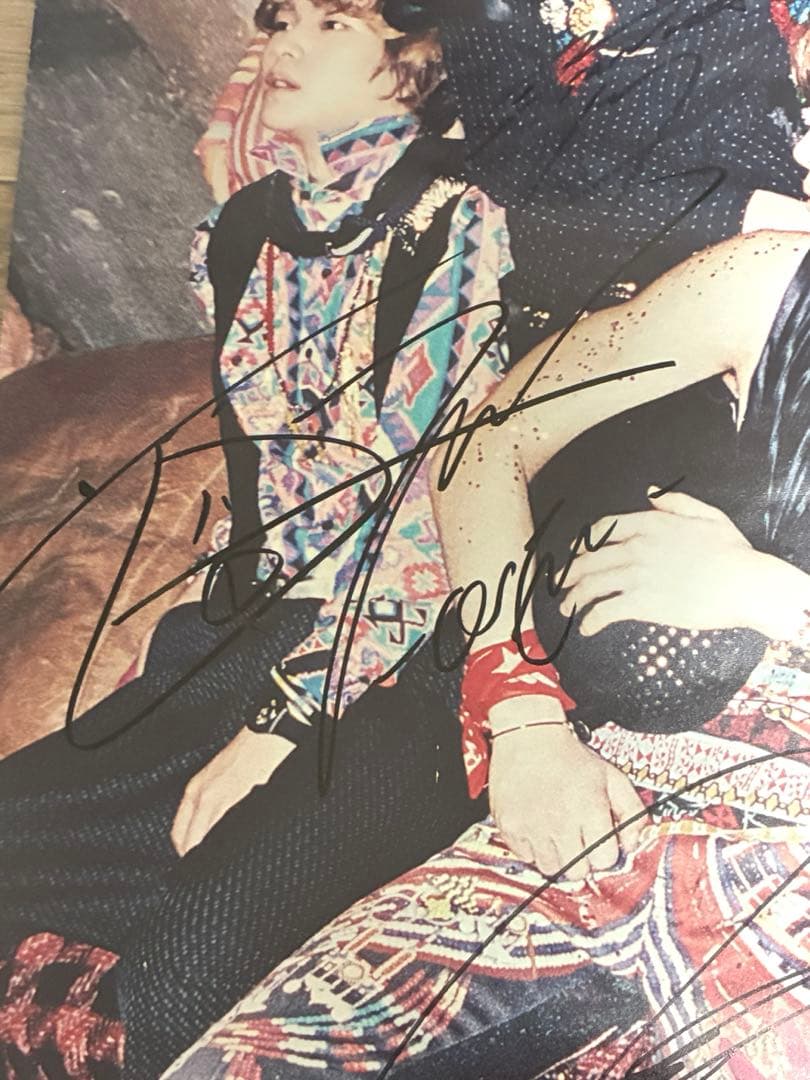 SHINee「Sherlock」直筆サイン入りポスター