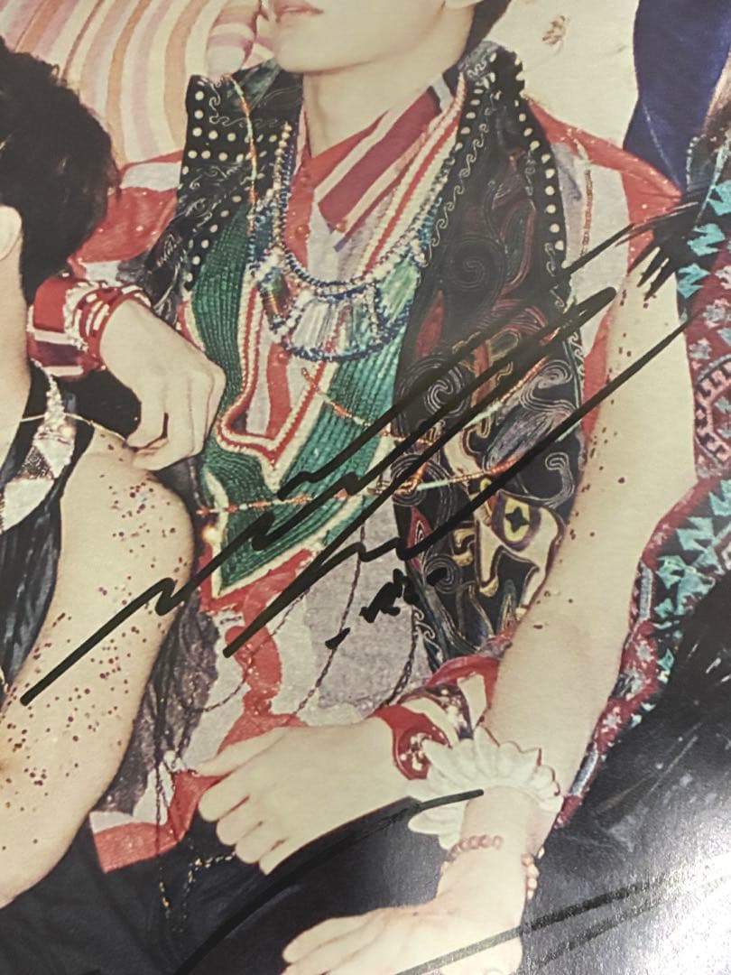 SHINee「Sherlock」直筆サイン入りポスター