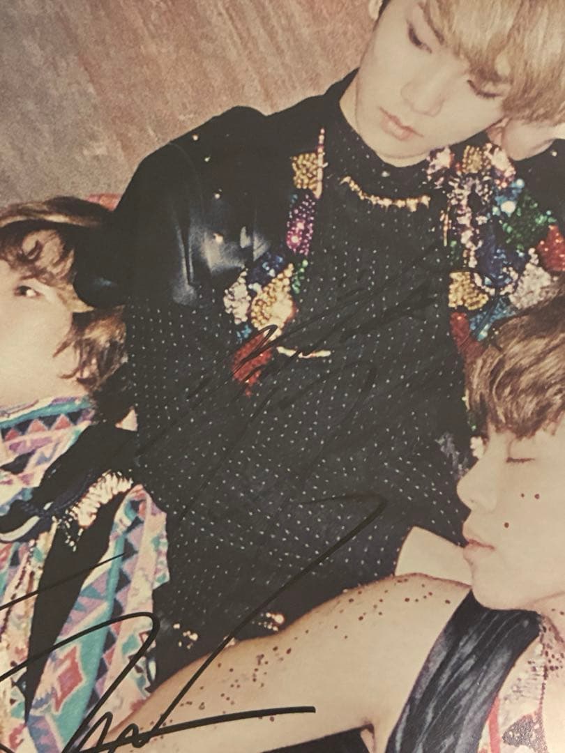 SHINee「Sherlock」直筆サイン入りポスター