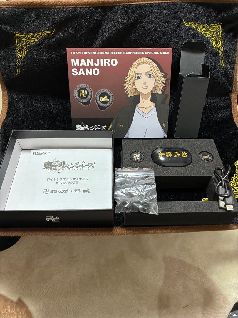 東京リベンジャーズ 万次郎佐野 ワイヤレスイヤフォン
