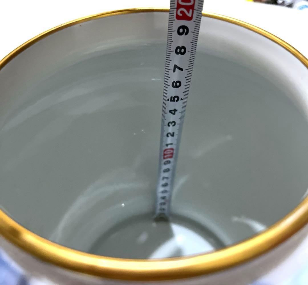 大倉陶園　ブルーローズ　花立て