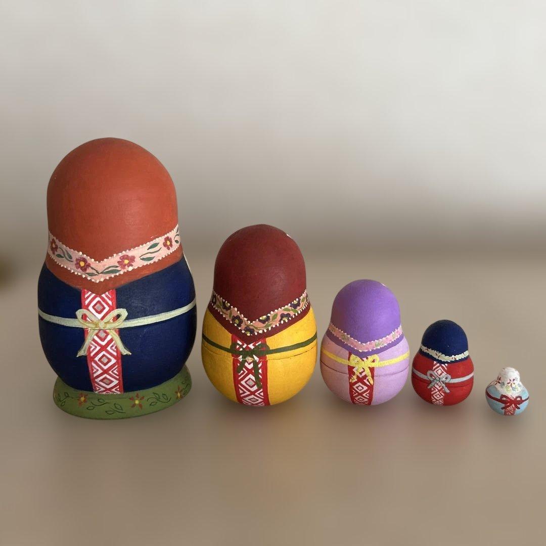 マトリョーシカ【きのこ狩り】猫ちゃん