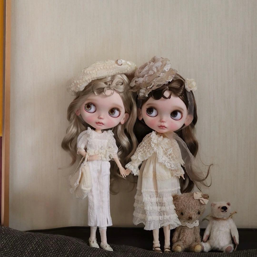 カスタムブライス 海外作家様 ナチュラルメイク 大人しい 淑やか フルセット