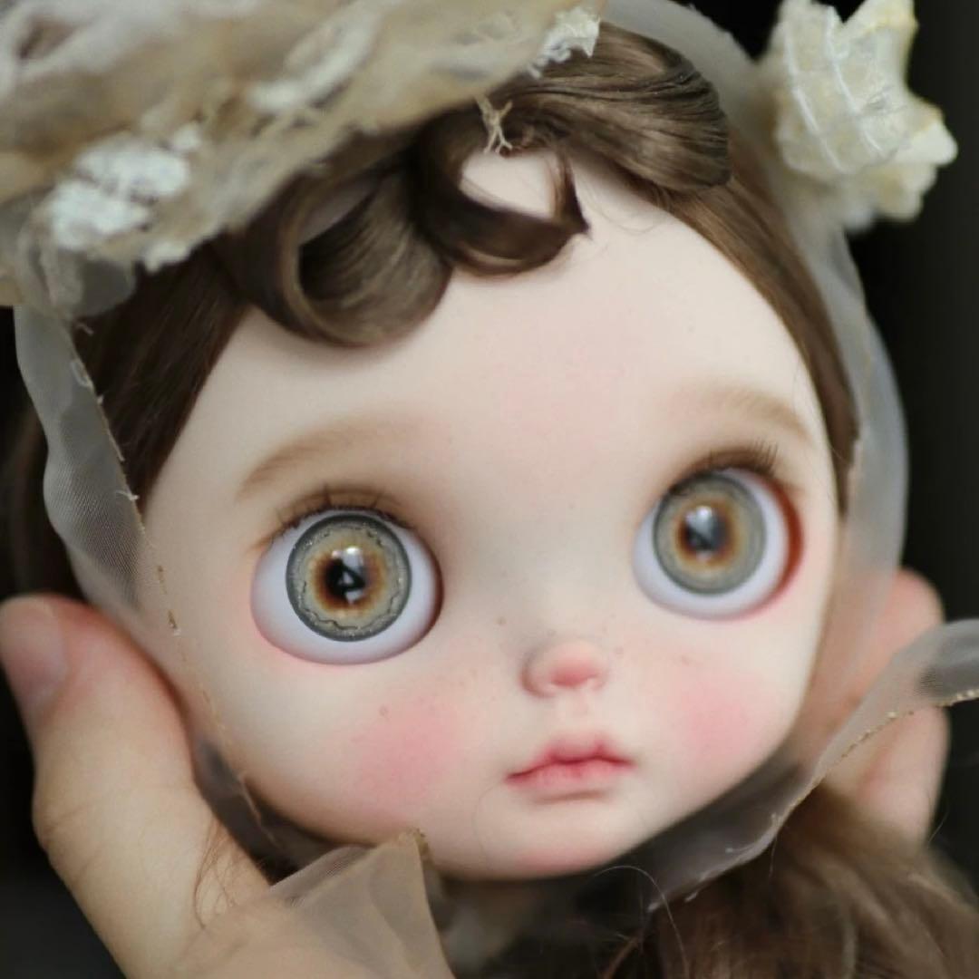 カスタムブライス 海外作家様 ナチュラルメイク 大人しい 淑やか フルセット