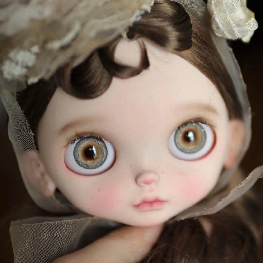 カスタムブライス 海外作家様 ナチュラルメイク 大人しい 淑やか フルセット