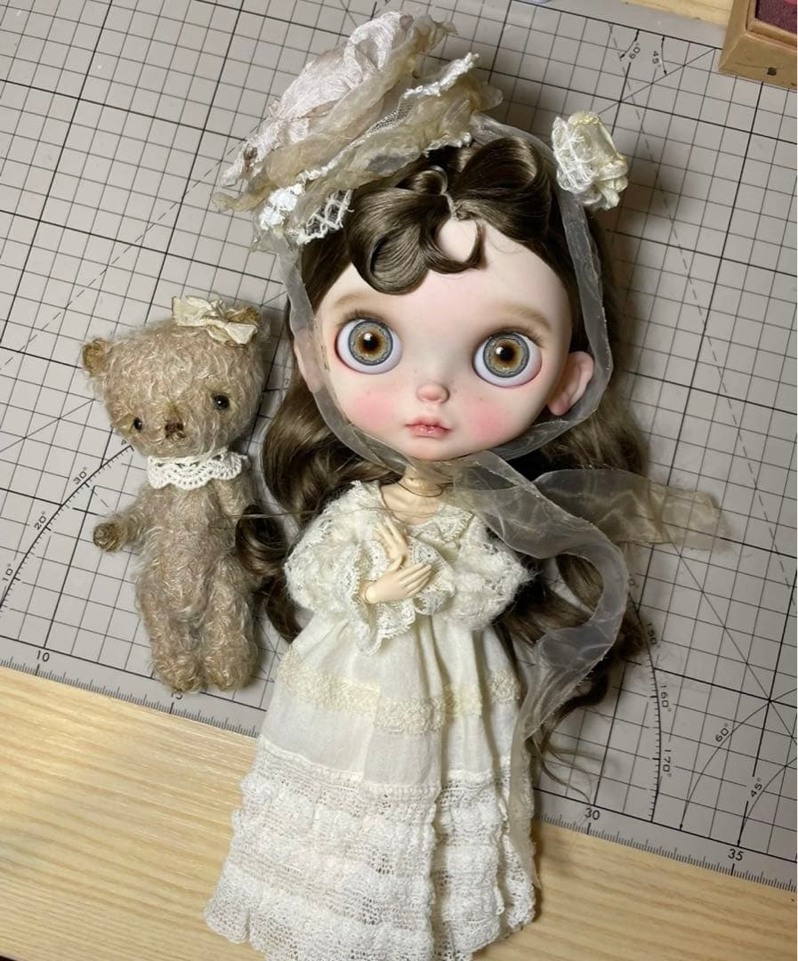 カスタムブライス 海外作家様 ナチュラルメイク 大人しい 淑やか フルセット