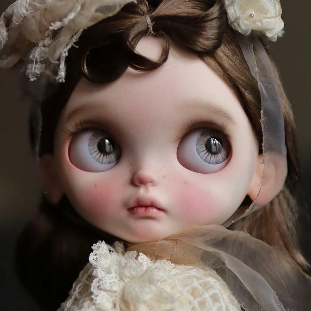 カスタムブライス 海外作家様 ナチュラルメイク 大人しい 淑やか フルセット