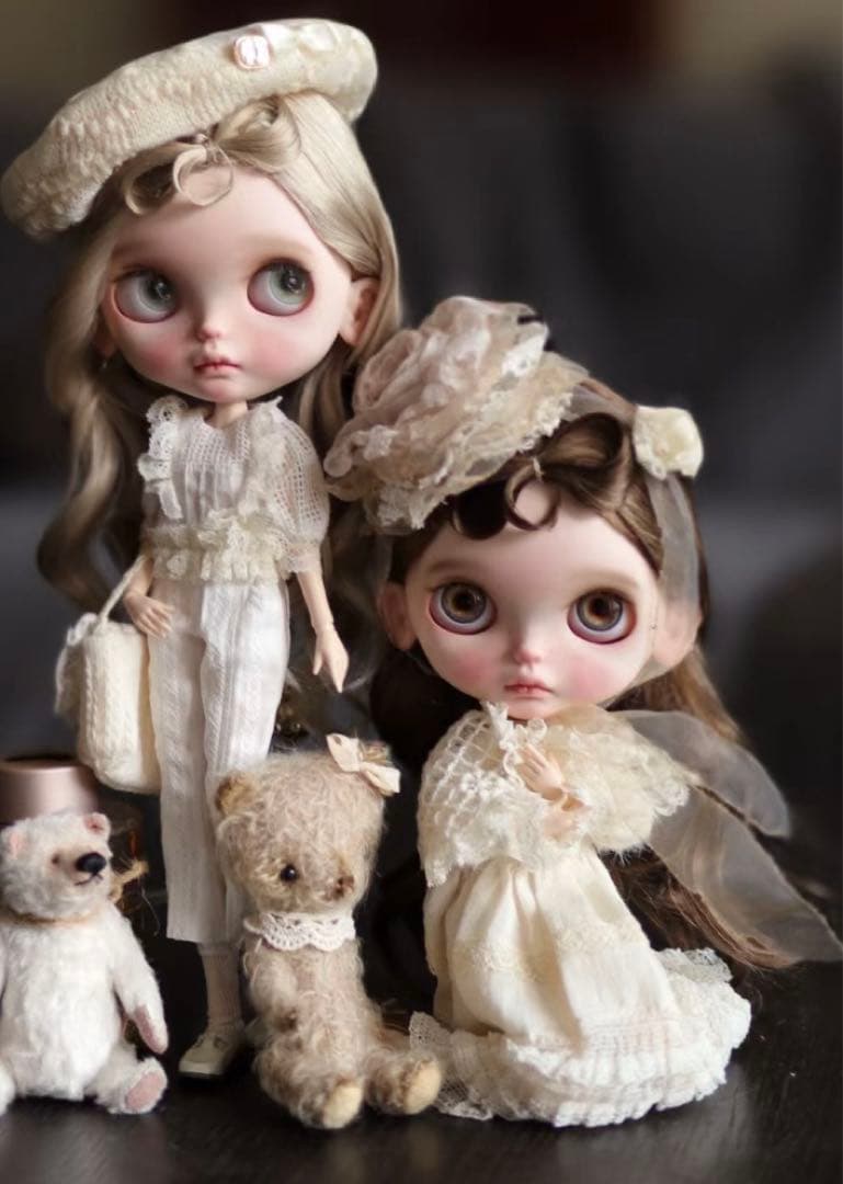 カスタムブライス 海外作家様 ナチュラルメイク 大人しい 淑やか フルセット