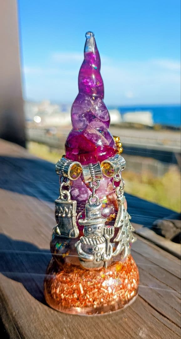 第7チャクラ✧ユニコーン✧ホーンのオルゴナイト❤きらっとさま♥おまとめ❤専用です