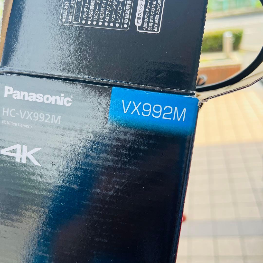 美品Panasonic 4K 25倍ズームHC-VX992M デジカメ