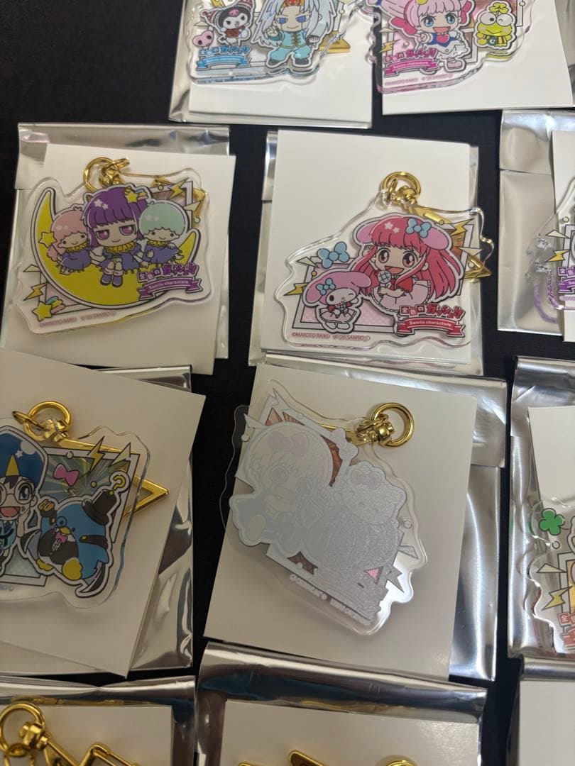 サンリオ　金色のガッシュベル　アクリルキーホルダーセット 11個
