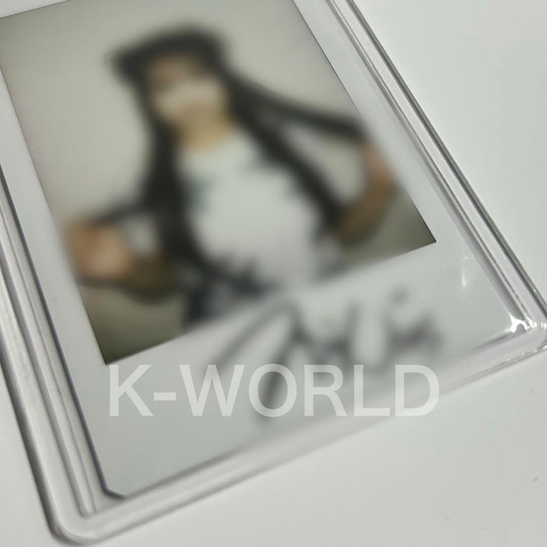 NMIXX MyMusicTaste 直筆サイン ポラロイド ジウ