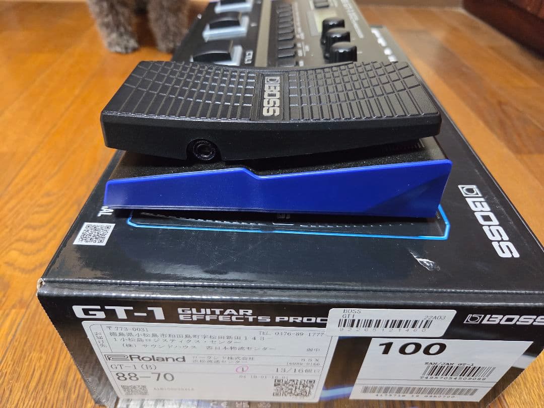 BOSS GT-1　マルチエフェクター　ACアダプタ付
