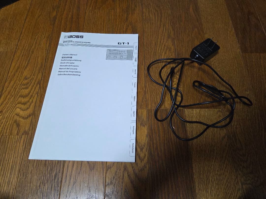 BOSS GT-1　マルチエフェクター　ACアダプタ付