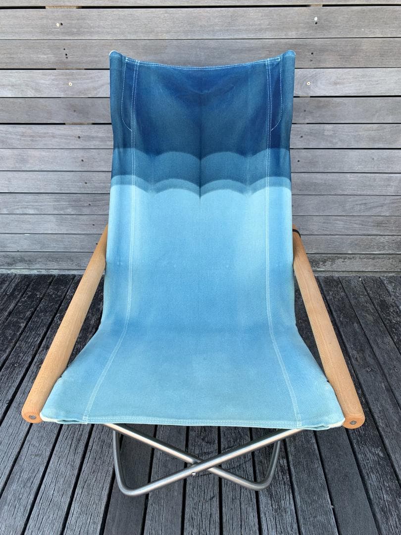 Nychair X x Litmus コラボ ニーチェア 新居猛 藍染め 廃番