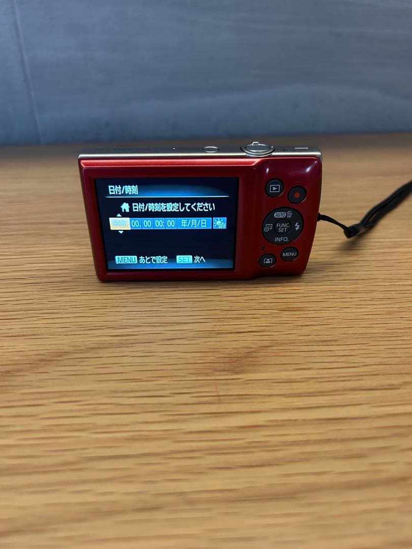 本日限定　Canon IXY 200 レッド PC2333