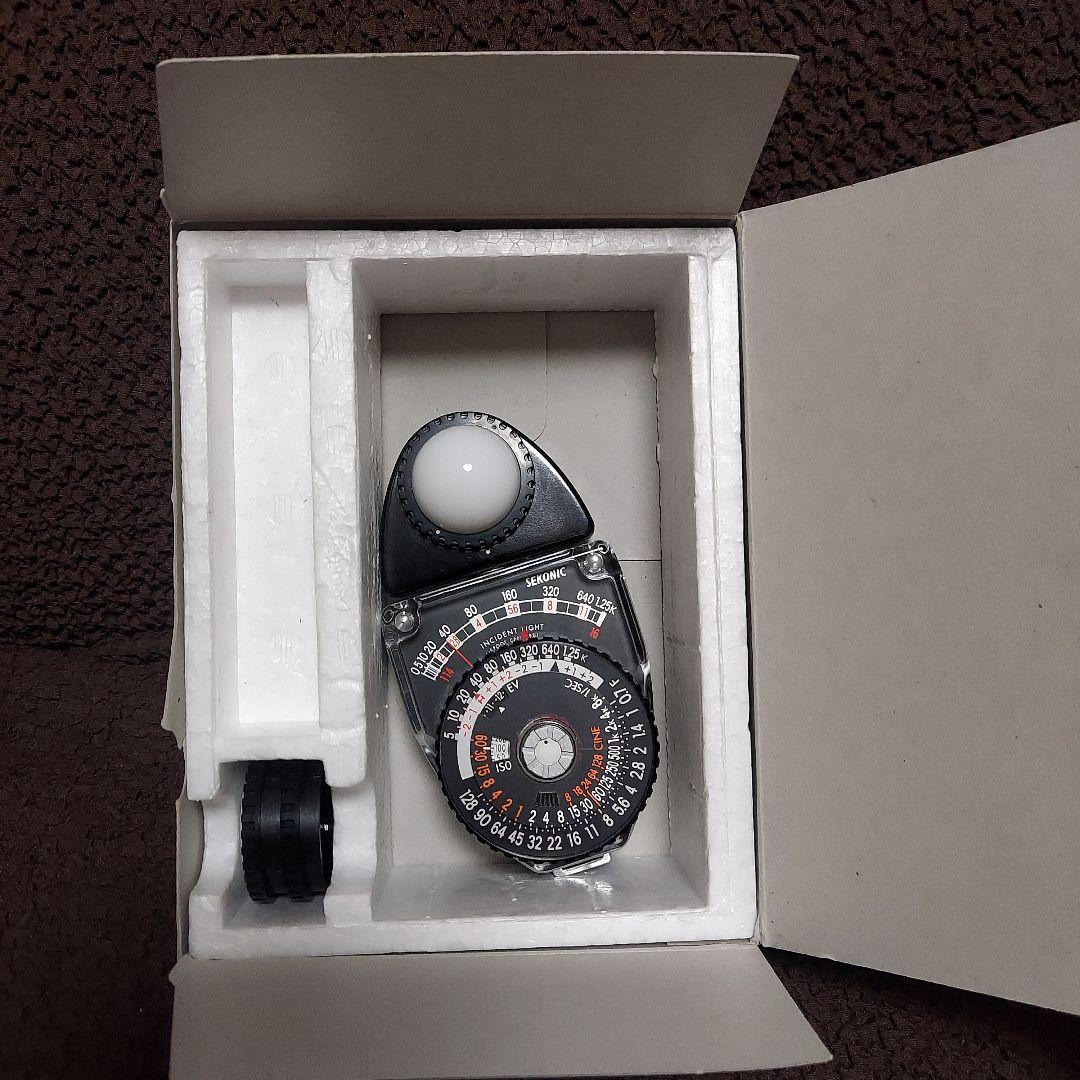 セコニック 露出計 L-398M studio deluxe II 箱付
