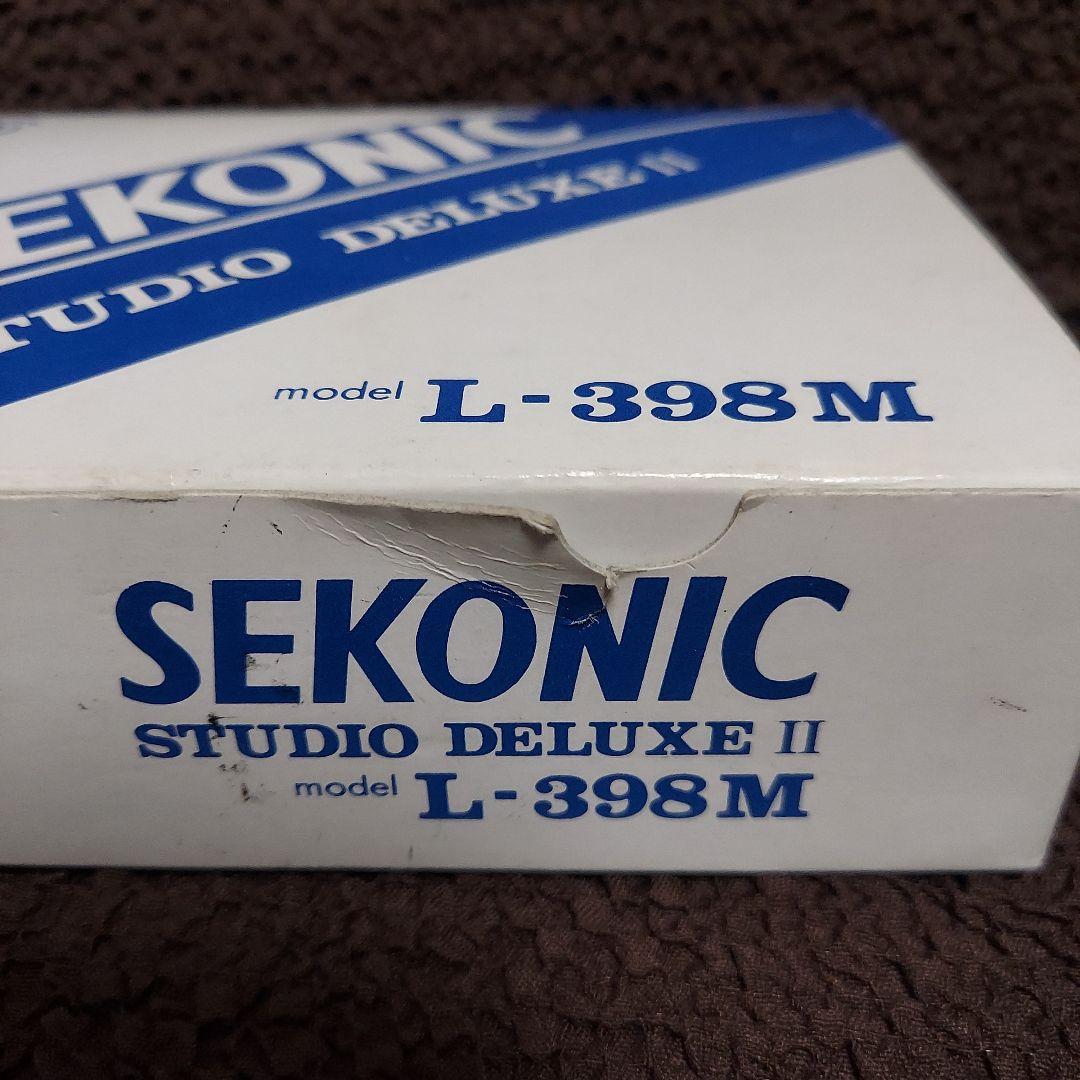 セコニック 露出計 L-398M studio deluxe II 箱付