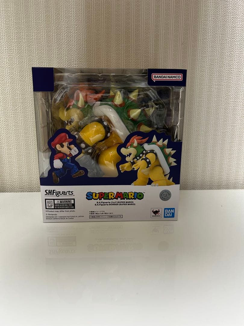 新品　即日発送　S.H.Figuarts スーパーマリオ クッパ 塗装済み可動