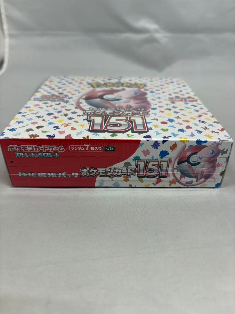 ポケモンカードゲーム151 新品未開封　シュリンク付き1box