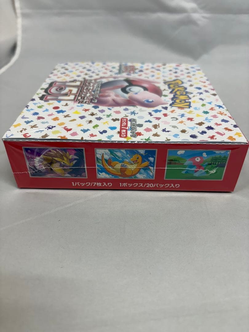 ポケモンカードゲーム151 新品未開封　シュリンク付き1box