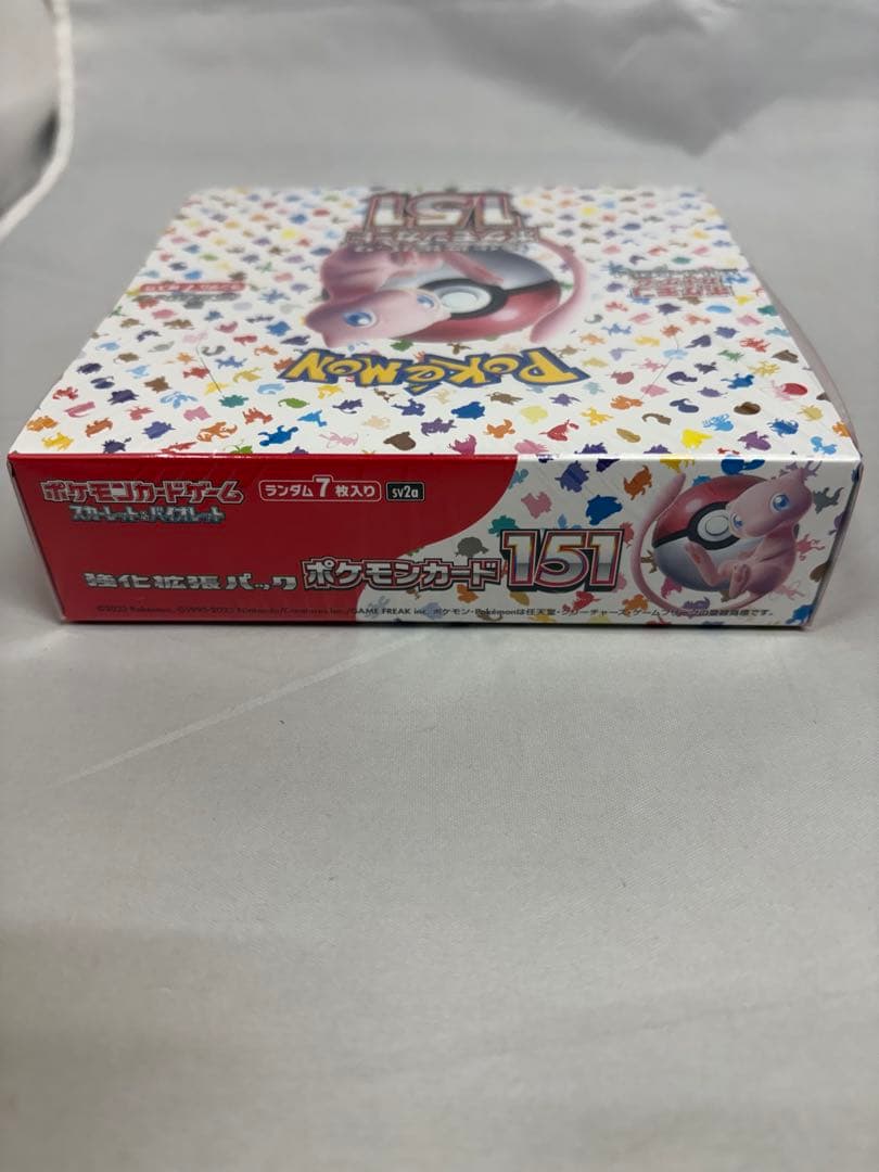 ポケモンカードゲーム151 新品未開封　シュリンク付き1box