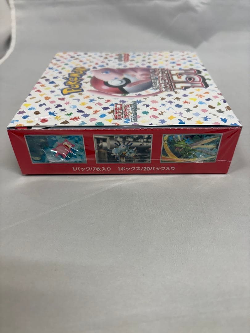 ポケモンカードゲーム151 新品未開封　シュリンク付き1box