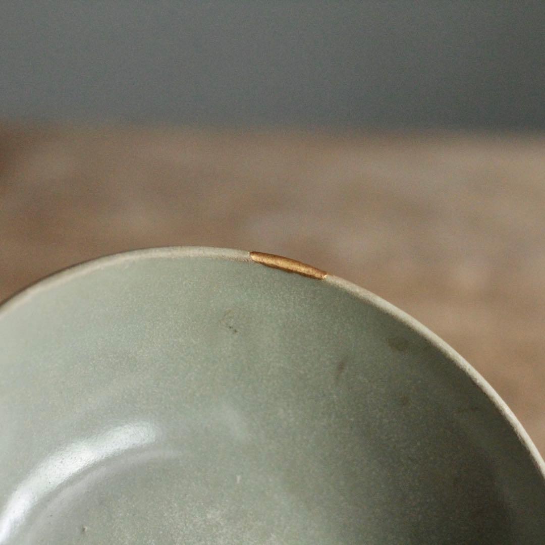 青磁 平茶碗 鉢 茶道具 天龍寺青磁 明朝期 中国美術 古美術 古道具
