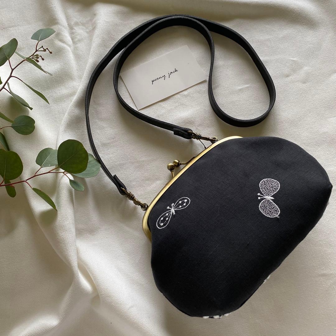 ミナペルホネン ショルダーポシェット　tambourine × choucho