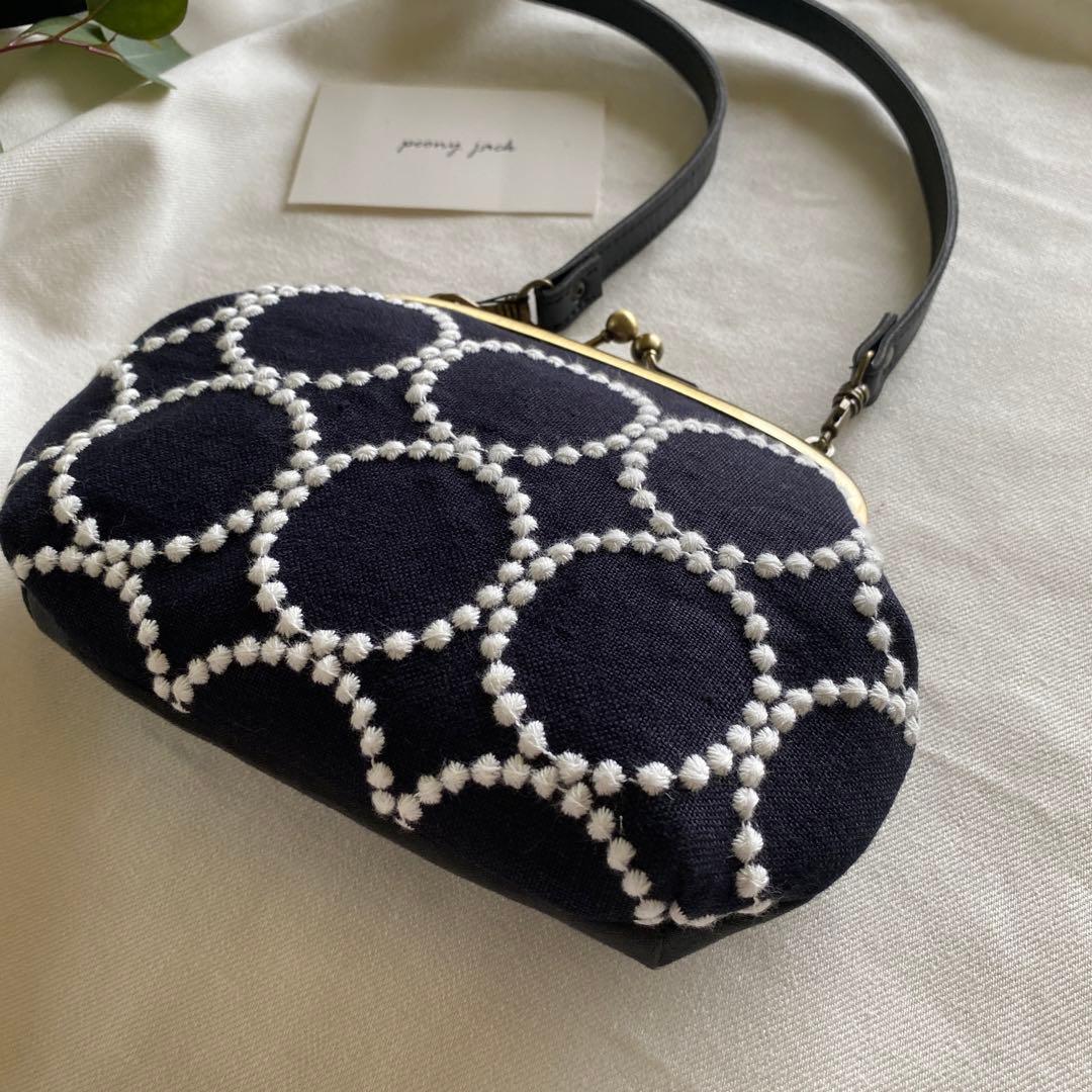 ミナペルホネン ショルダーポシェット　tambourine × choucho