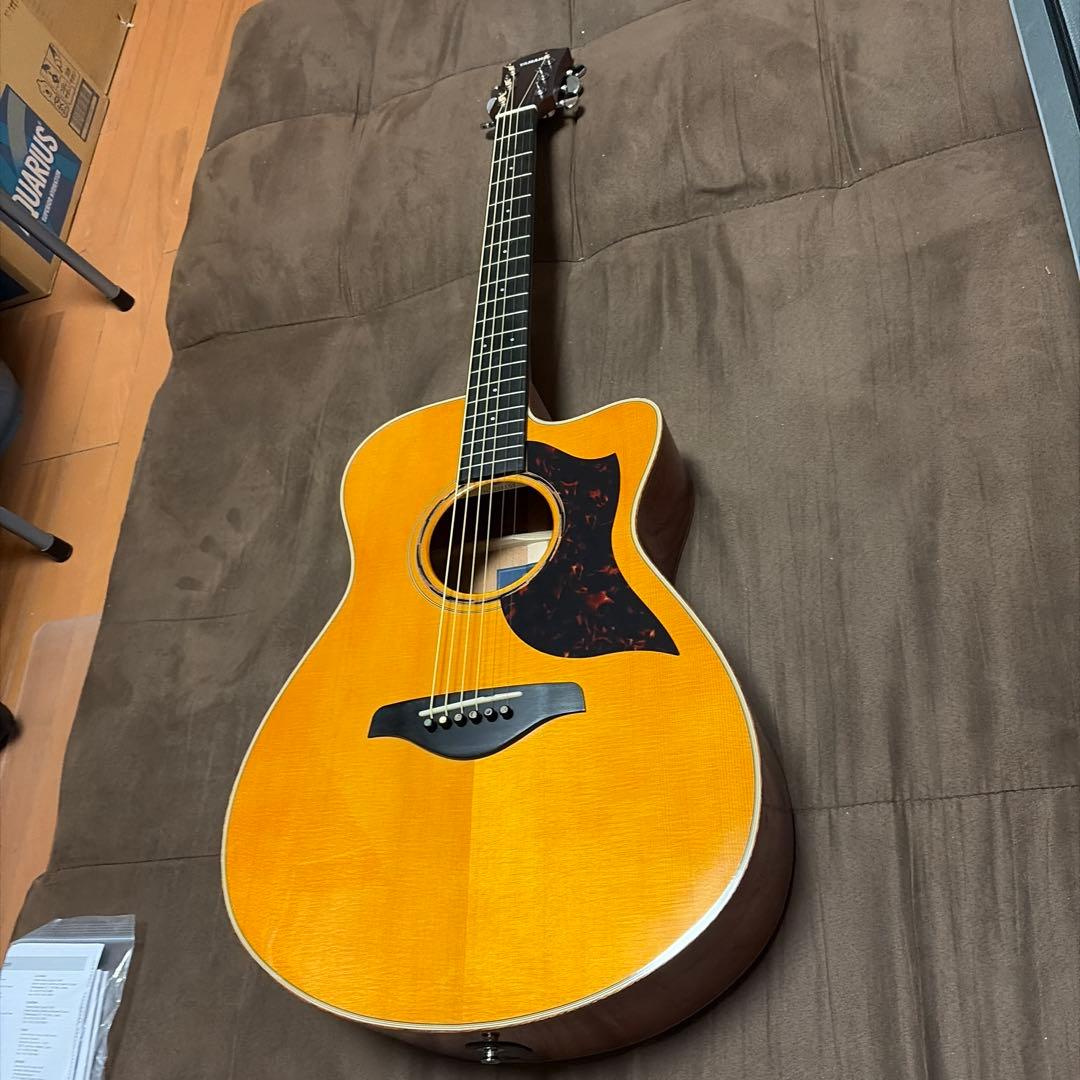 YAMAHA AC3M ナットサドル牛骨、ブリッジピンエボニー 美品