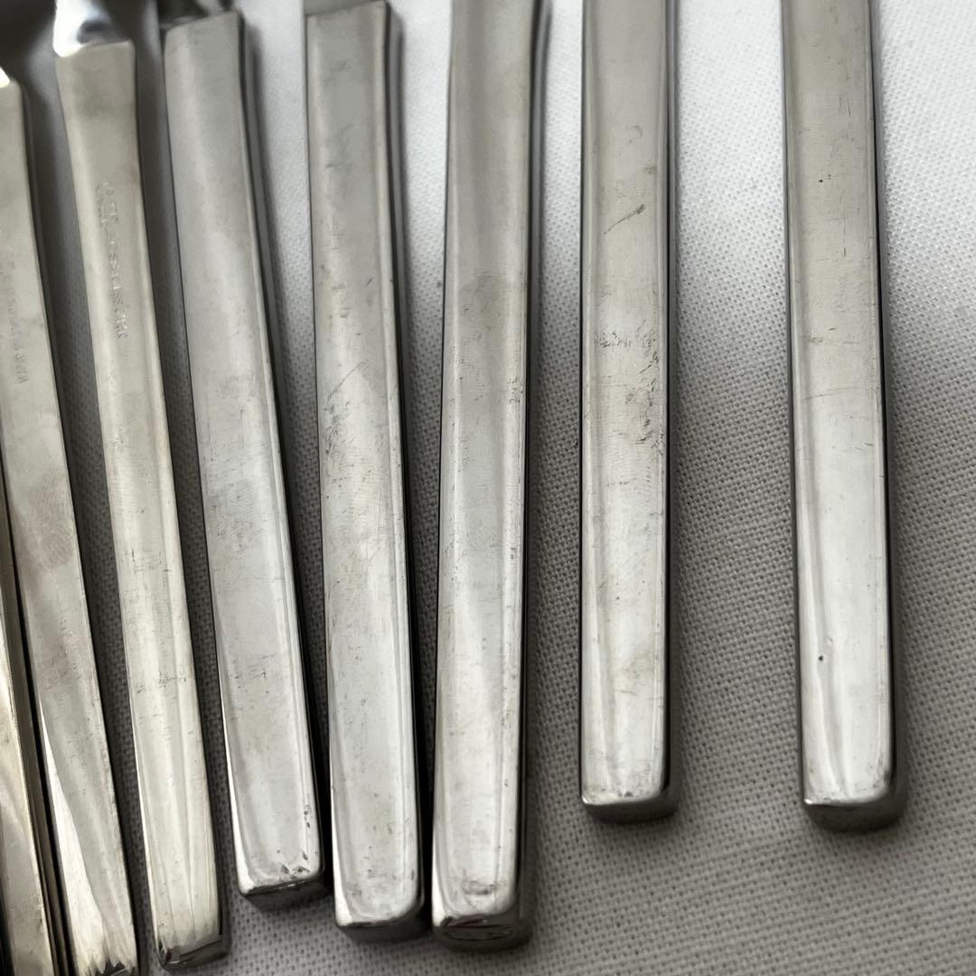 ラッキーウッド スカンジナビア 中古 18-12 カトラリーセット スプーン