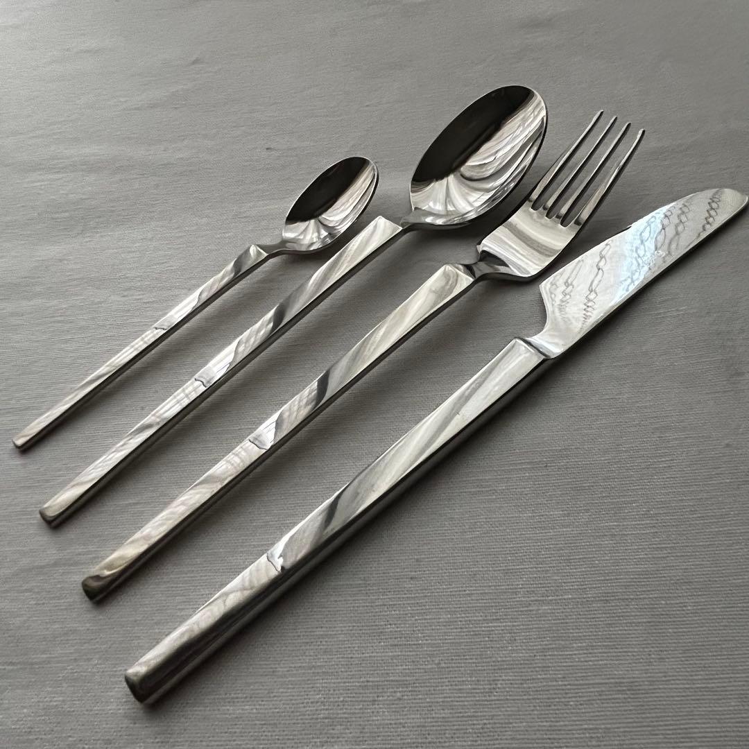 ラッキーウッド スカンジナビア 中古 18-12 カトラリーセット スプーン