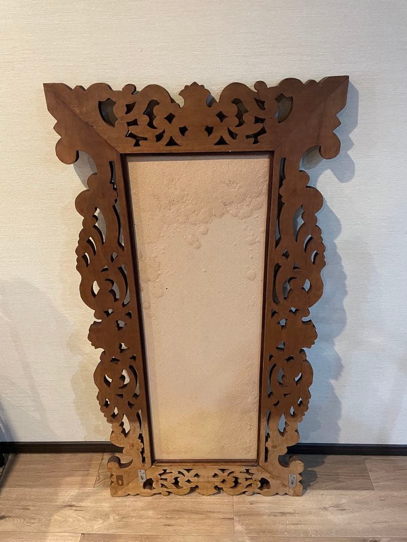 装飾的な木製姿見