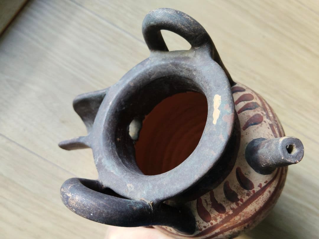 ギリシャ製.テラコッタ陶器工芸品