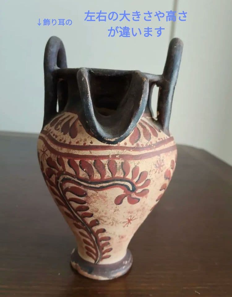 ギリシャ製.テラコッタ陶器工芸品