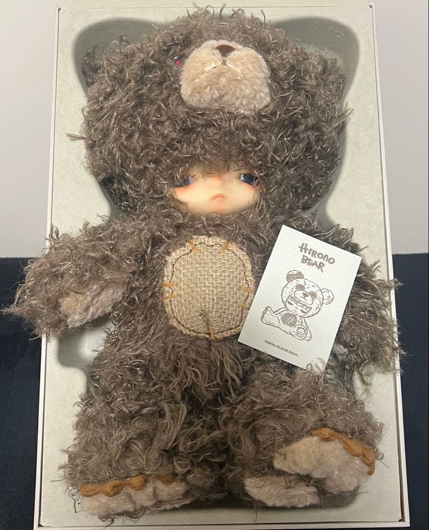 ぬいぐるみ Hirono Bear Vinyl Plush Doll POPMART