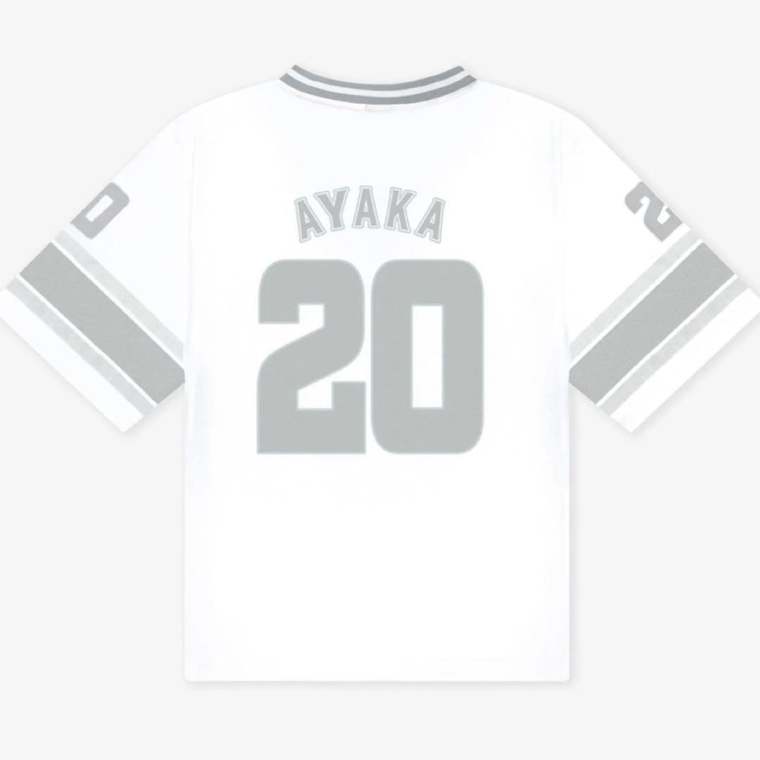 NiziU アヤカ ユニフォーム Tシャツ AYAKA AWAKE