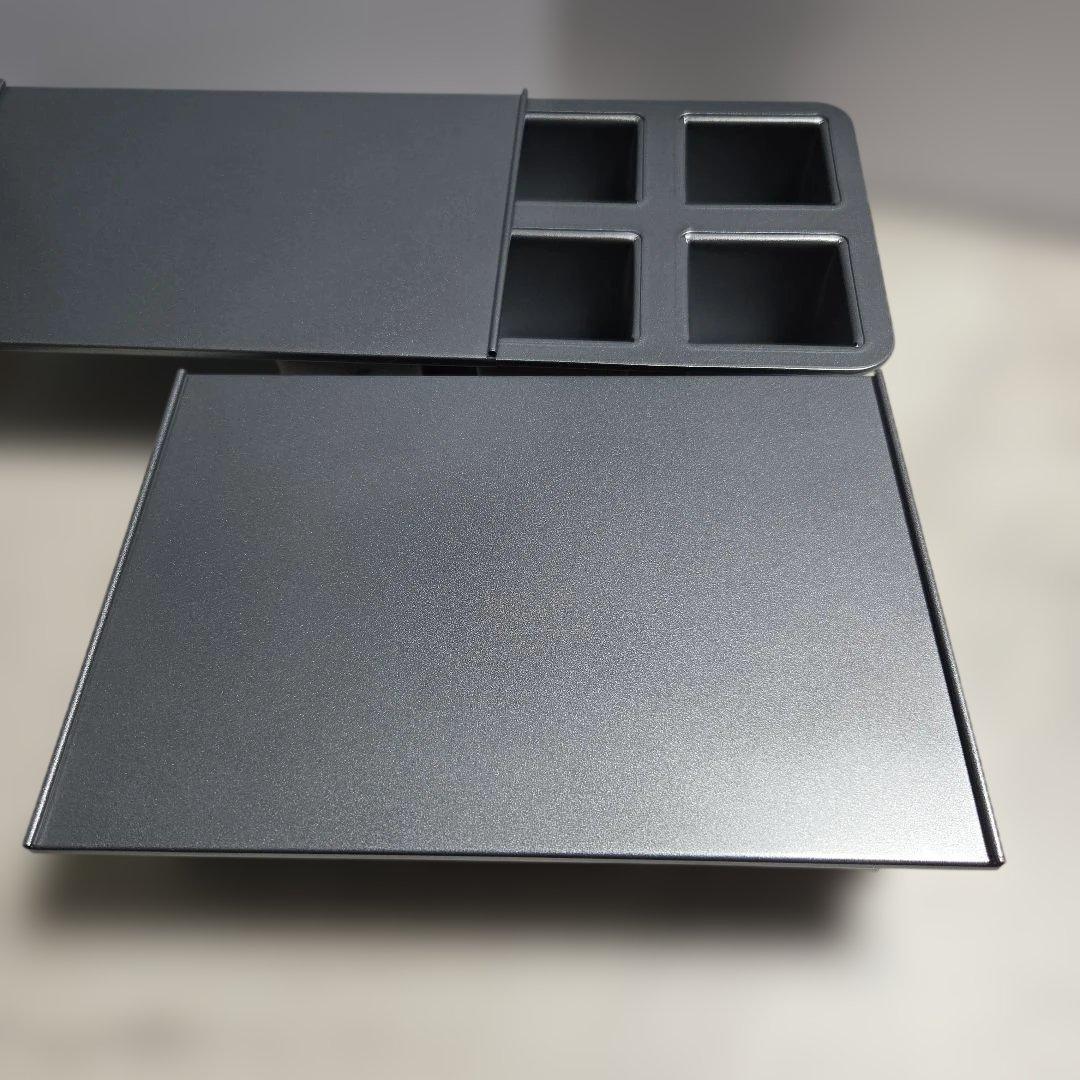 コッタ　キューブ型蓋付き　60mm角　2個　専用のシリコン敷紙付