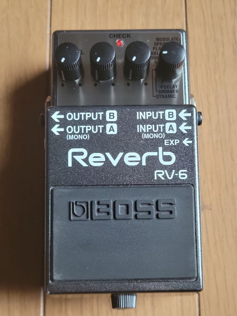 BOSS RV-6 リバーブ　エフェクター