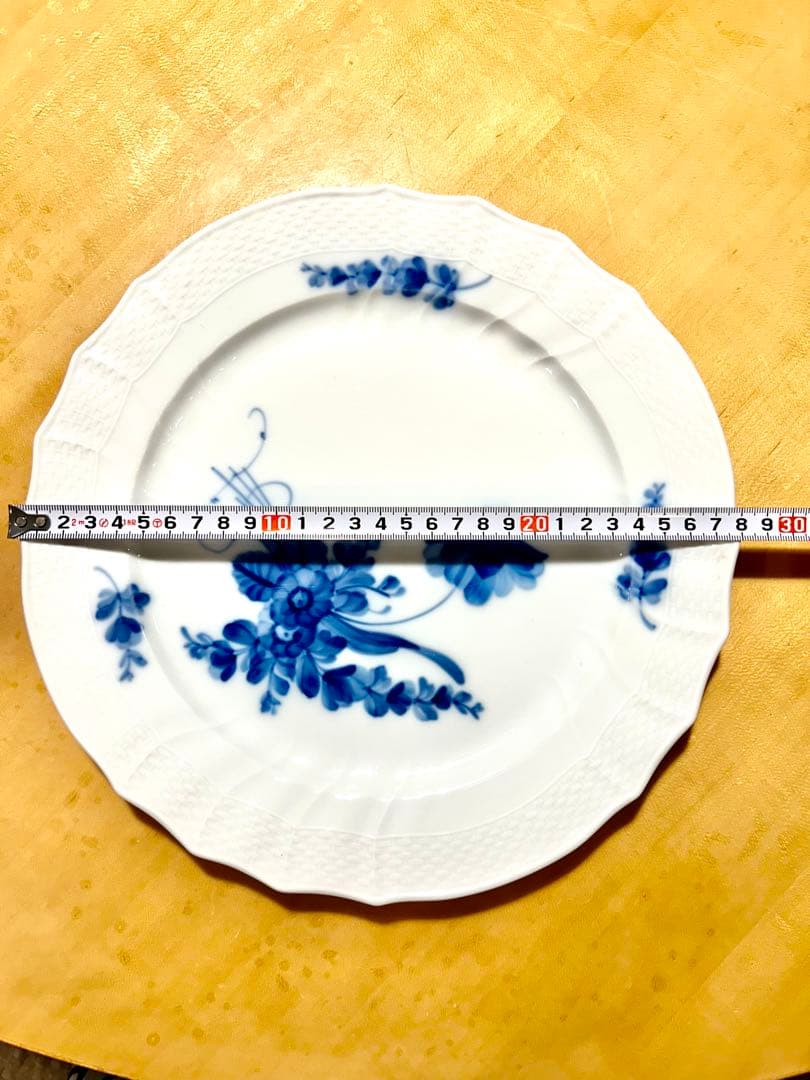 【お値下げ】ロイヤルコペンハーゲン・ブルーフラワーカーブ 27cm 2枚セット