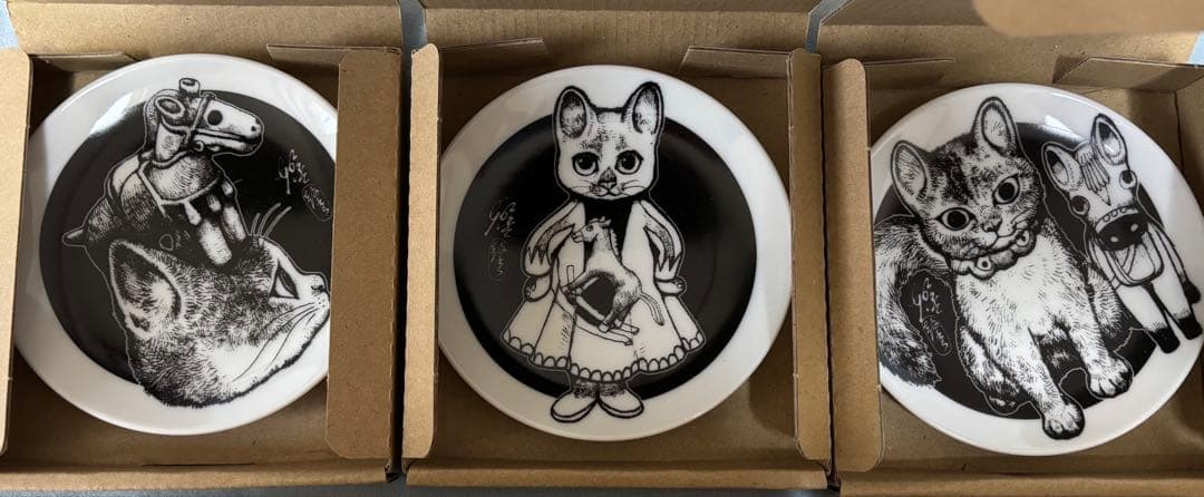 ボリス雑貨店　ヒグチユウコさん午皿6種コンプリート　ノベルティおまけ付き