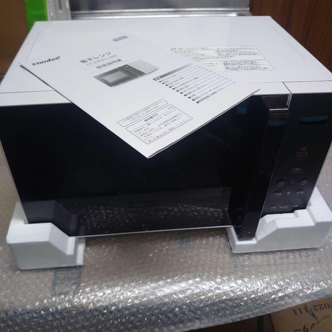 ●使用1週間●　comfee 単機能電子レンジ CF-EM201-WB