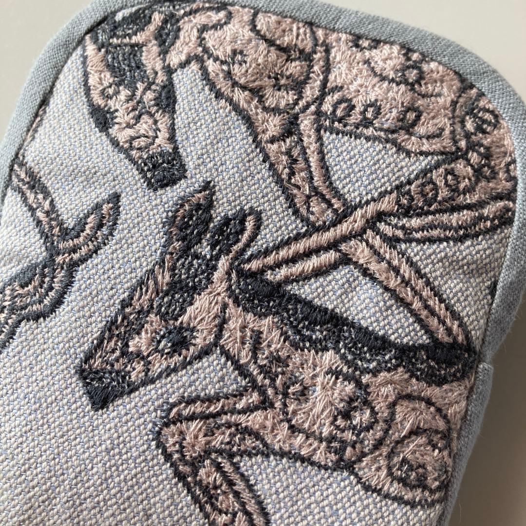 ミナペルホネン＊papurikko＊symphony ＊縦長ポーチ＊ハンドメイド