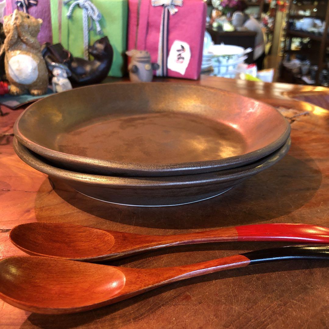 カレー&パスタ皿2枚