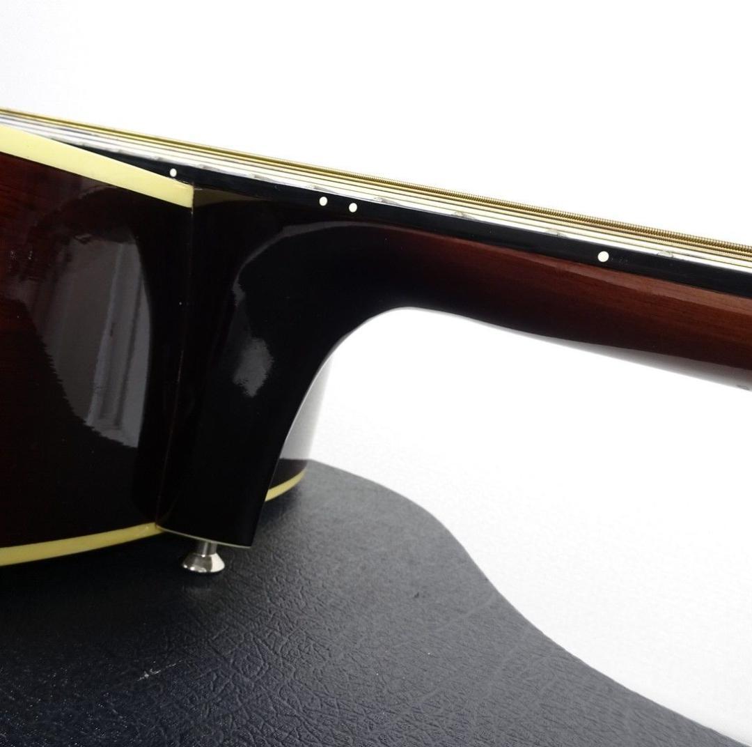 Epiphone AJ-15L/H VSレフティ美品ハードケース付 エピフォン