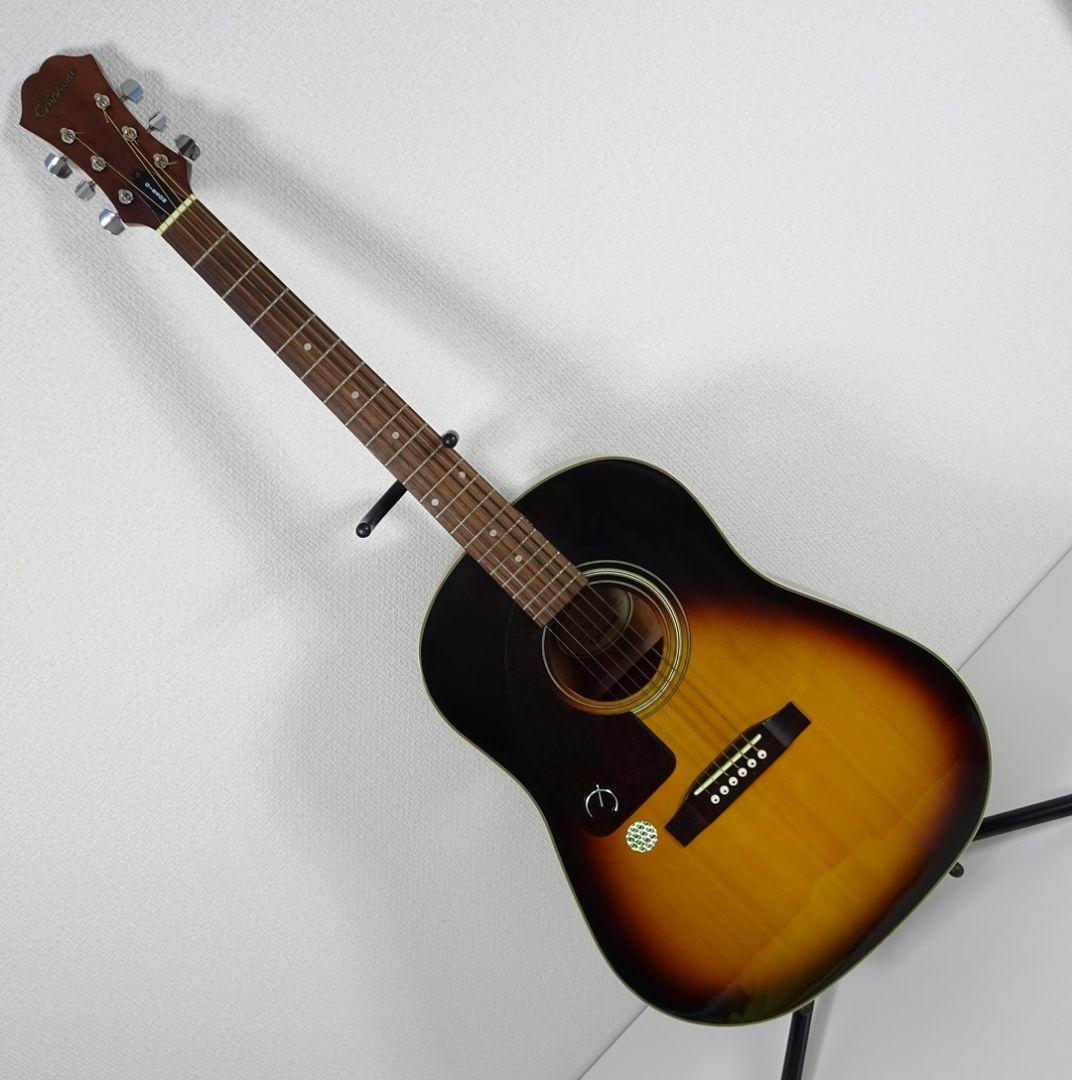 Epiphone AJ-15L/H VSレフティ美品ハードケース付 エピフォン